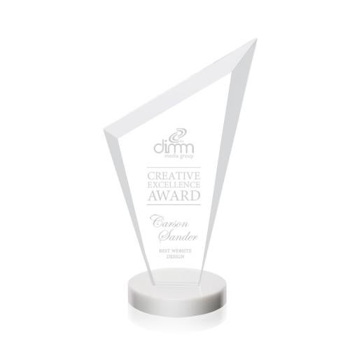 Awards and Plaques - Crystal Trophies - Charles Fagan Peaks Crystal Trophy