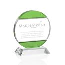 Montoya Circle Crystal Trophy