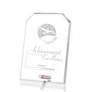 Manning Clipped Rectangle Crystal Trophy