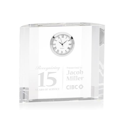 Awards and Plaques - Crystal Trophies - Crystal Clocks - Sellers Clock