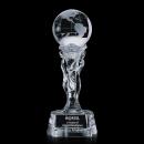 Bryant Globe Crystal Trophy