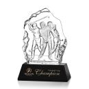 Corona Golf Black Crystal Trophy