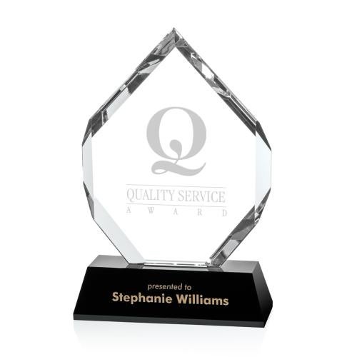 Awards and Plaques - Crystal Trophies - Haley Peaks Crystal Trophy