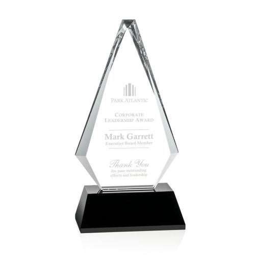 Awards and Plaques - Alvarez Peaks Crystal Trophy