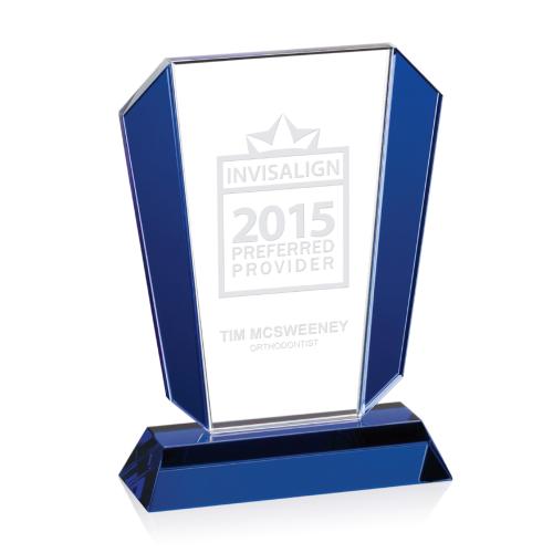 Awards and Plaques - Crystal Trophies - Ervin Peaks Crystal Trophy