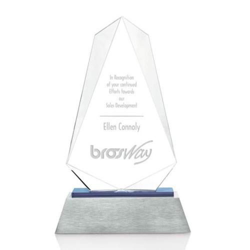 Awards and Plaques - Crystal Trophies - Rhoades Unique Crystal Trophy