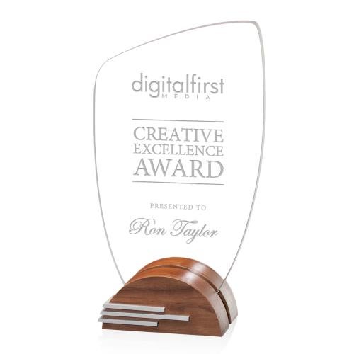 Awards and Plaques - Crystal Trophies - Franklin Unique Trophy