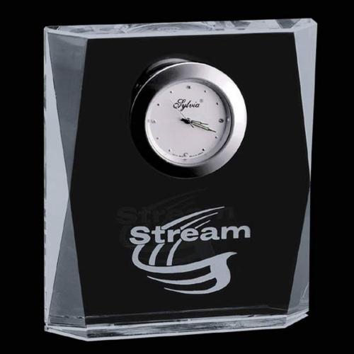 Awards and Plaques - Crystal Trophies - Crystal Clocks - Cooke Clock