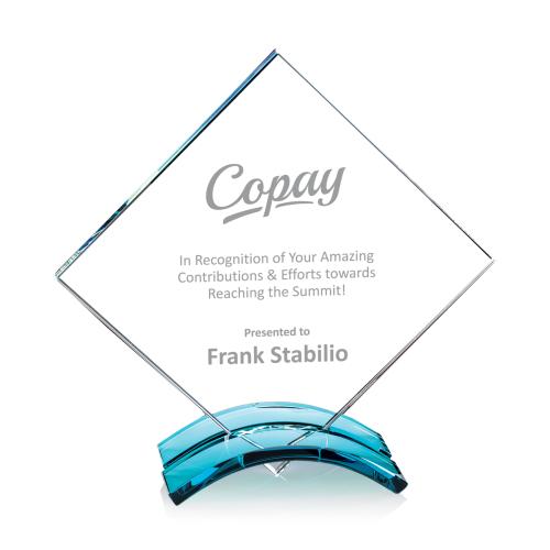 Awards and Plaques - Crystal Trophies - Heredia Crystal Trophy