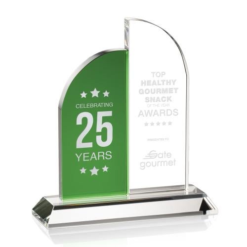 Awards and Plaques - Crystal Trophies - Coates Unique Crystal Trophy