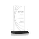 Daugherty Liquid&trade; Black Rectangle Crystal Trophy