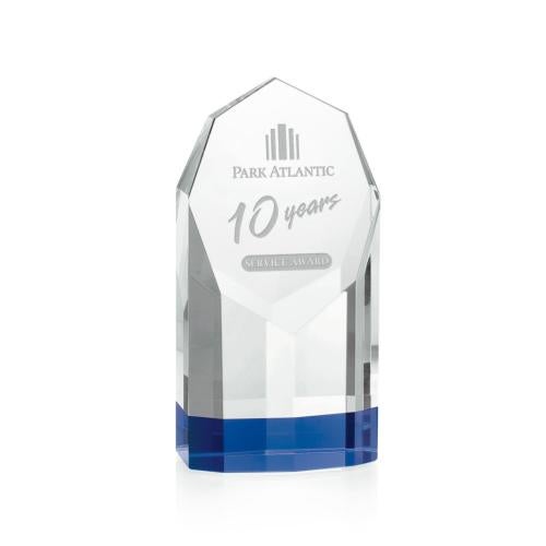Awards and Plaques - Crystal Trophies - Dumas Polygon Crystal Trophy