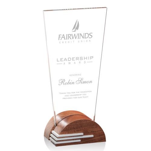 Awards and Plaques - Crystal Trophies - Wheeler Trophy