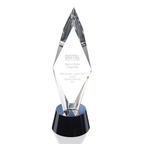 Awards and Plaques - Crystal Trophies - Stallings Crystal Trophy