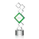 Miles Square / Cube Crystal Trophy