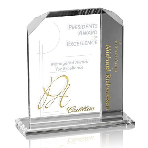 Awards and Plaques - Crystal Trophies - Nielsen Peaks Crystal Trophy