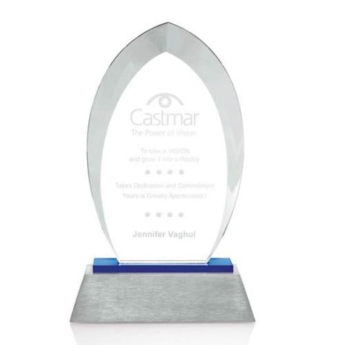 Awards and Plaques - Crystal Trophies - Bernstein Peaks Crystal Trophy