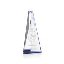 Dominguez Optical/Blue Obelisk Crystal Trophy