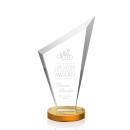 Charles Amber Peaks Crystal Trophy