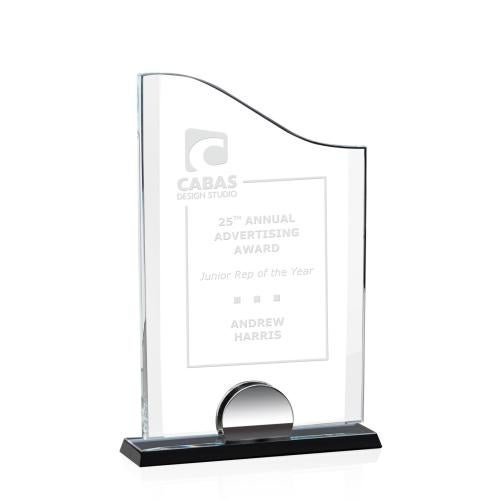 Awards and Plaques - Crystal Trophies - Lockhart Peaks Crystal Trophy