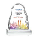 Carling Iceberg Full Color Crystal on Base Trophy