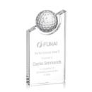 Simpson Golf Peaks Crystal Trophy