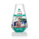 Farrell Full Color Polygon Crystal Trophy