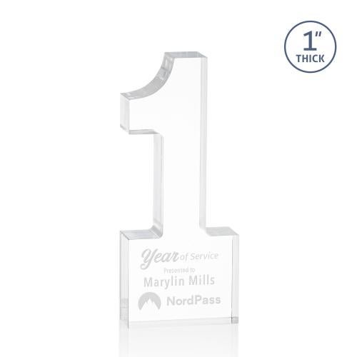 Awards and Plaques - Acrylic Trophies - Astoria Acrylic Trophy