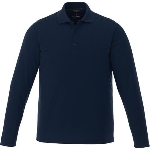Custom Apparel - Polos - Menâs  MORI Long Sleeve Polo Tall - Apparel Digital Transfer