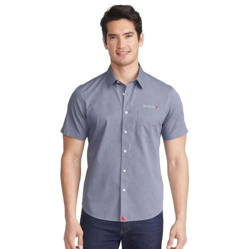Custom Apparel - Dress Shirts - UNTUCKit Petrus WF Short Sleeve Shirt-Men's - Embroidery
