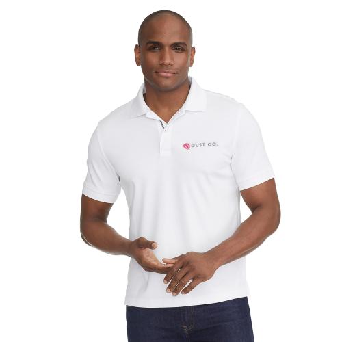 Custom Apparel - Polos - UNTUCKit Damaschino Short Sleeve Polo-Men's - Apparel Digital Transfer