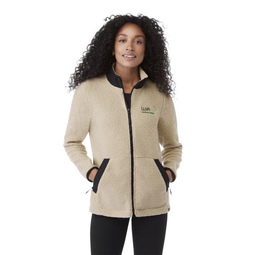 Custom Apparel - Hoodies and Fleece - Women's KAHUZI Eco Full Zip Sherpa - Embroidery