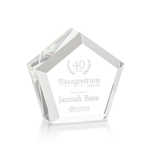 Awards and Plaques - Costa Polygon Crystal Trophy