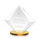 Cronin Amber Diamond Crystal Trophy