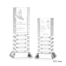 Camacho Towers Crystal Trophy - Crystal Trophies