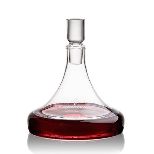Custom Barware Glasses - Carafes - Ashby Decanter & Lid