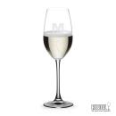 RIEDEL Oenologue Flute - 9.12oz - Deep Etch