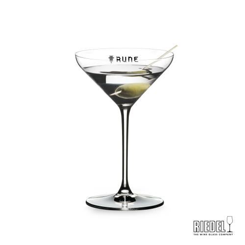Custom Barware Glasses - Cocktail Glasses - RIEDEL Extreme Martini - 8.87oz - Imprinted