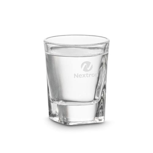 Custom Barware Glasses - Shot Glasses - Renton Shot Glass - Deep Etch