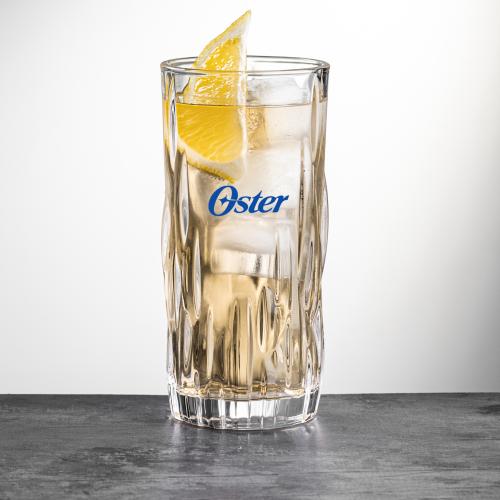 Custom Barware Glasses - Cocktail Glasses - Leslie Hiball - Imprinted