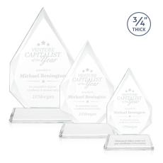 Archer on Helton Clear Peaks Crystal Trophy - Crystal Trophies