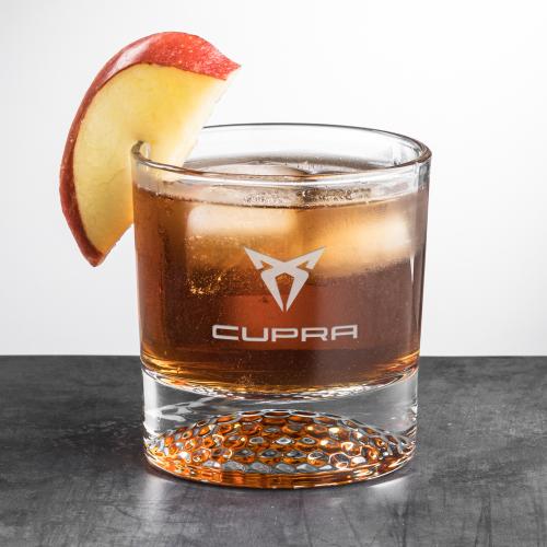 Custom Barware Glasses - Whisky Glasses - Fairway Golf OTR - Deep Etch