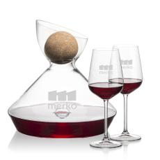 Woodbury Carafe w/Cork Stopper & Eaton Wine - Carafes