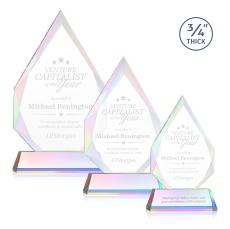 Archer on Helton Prismatic Peaks Crystal Trophy - Crystal Trophies