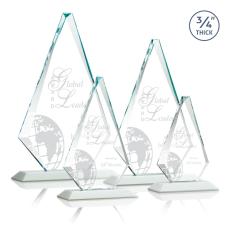 Crowell Fagan Crystal Trophy - Crystal Trophies