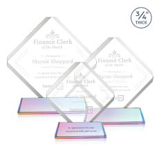 Jacobsen on Helton Prismatic Crystal Trophy - Crystal Trophies