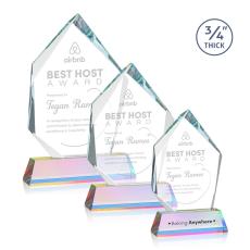 Boone Ice Peak on Helton Prismatic Peaks Crystal Trophy - Crystal Trophies