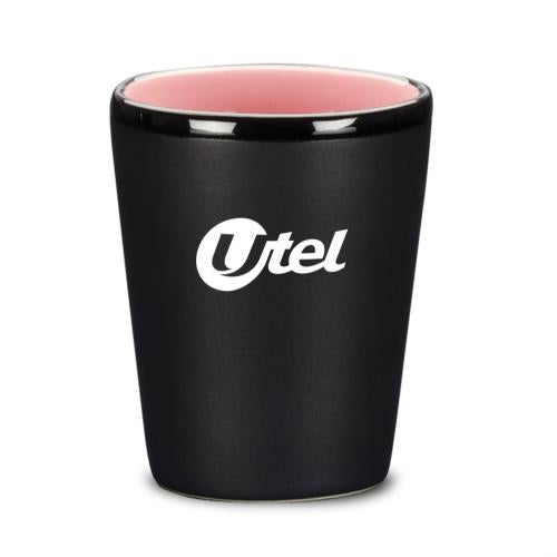 Custom Barware Glasses - Shot Glasses - Robertson Ceramic Shot - Imprinted