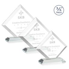 Carlson Clear Crystal Trophy - Crystal Trophies