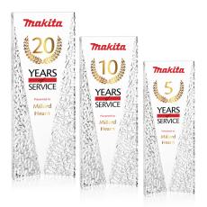 Employee Gifts - Navarro Full Color Towers Crystal Trophy